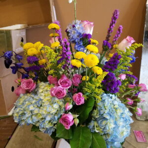 Garden Symphony Vase Arrangement