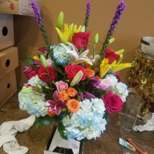 Radiant Harmony Vase Arrangement