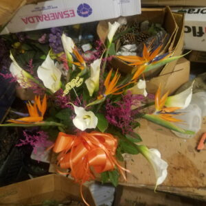 Tropical Triumph Standing Arrangement