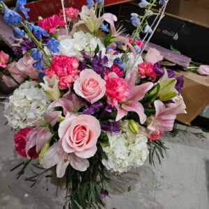 Soft Grace Vase Arrangement