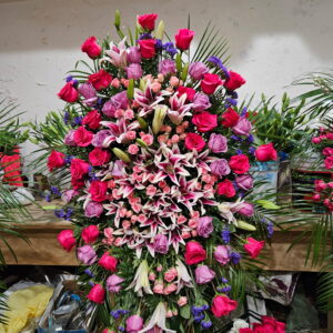 Radiant Love Standing Spray